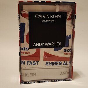 LIMITED EDITION Calvin Klein Andy Warhol Bralette Woman's Size Large BNIP